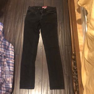 Women black denim jeans